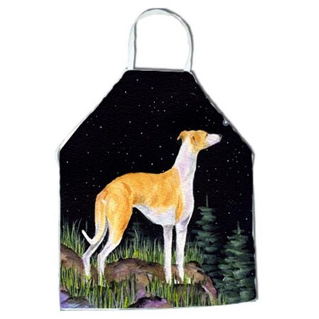 Carolines Treasures Carolines Treasures SS8492APRON Starry Night Whippet Apron - 27 x 31 in. SS8492APRON